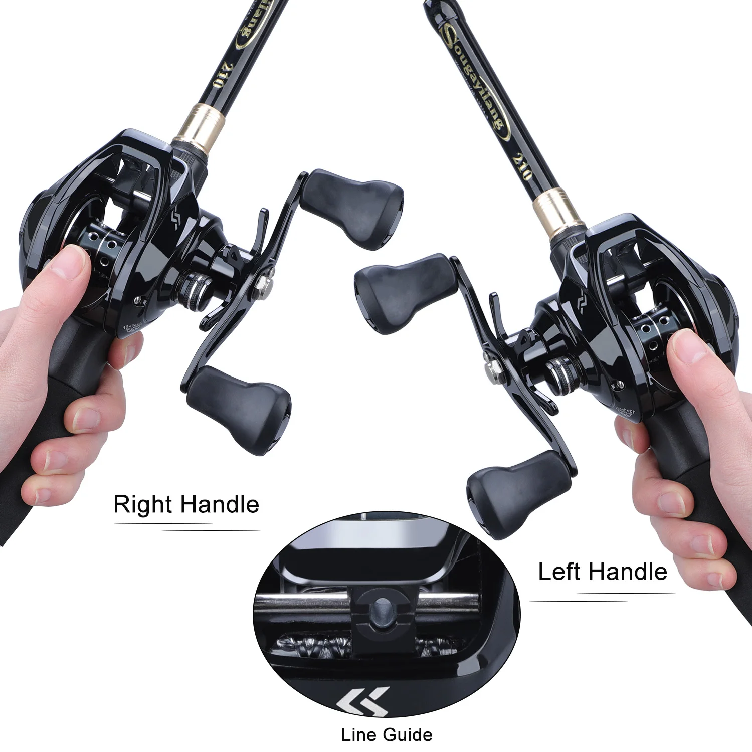 Sougayilang เบ็ดตกปลาและรีลชุด - Spincast Reel บทวิจารณ์และราคา